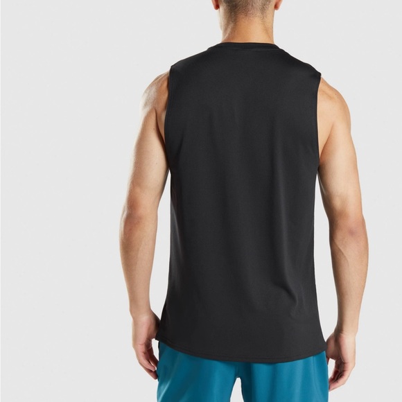 GYMSHARK ARRIVAL SLEEVELESS T-SHIRT - Picture 2 of 6